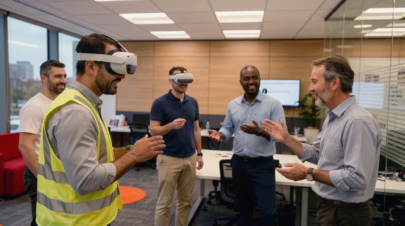 A VR immersive catalog