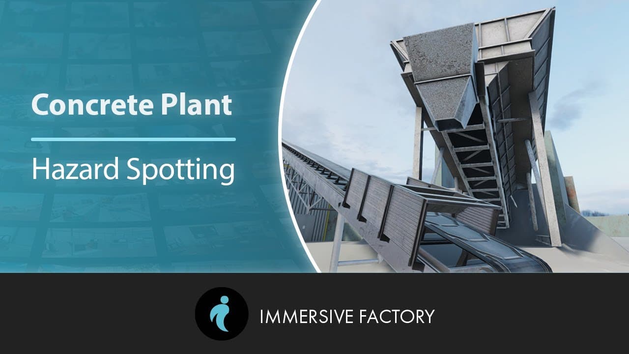 Hazard Spotting - Concrete mixing plant