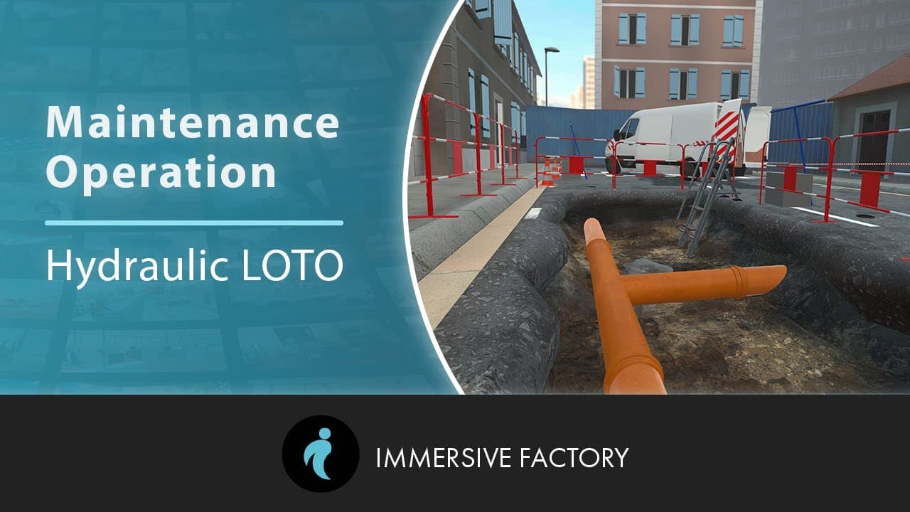 Maintenance operation - Hydraulic LOTO