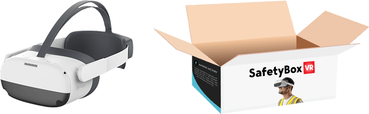 SafetyBox VR SafetyBox VR and Pico Neo 3 headset