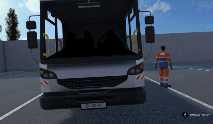 Hazard spotting - Refuse truck screenshot1