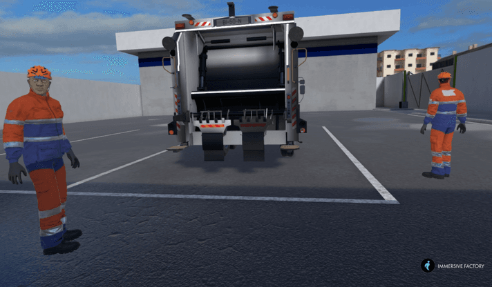 Hazard spotting - Refuse truck screenshot2