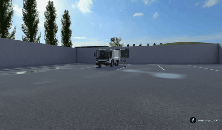 Hazard spotting - Refuse truck screenshot3